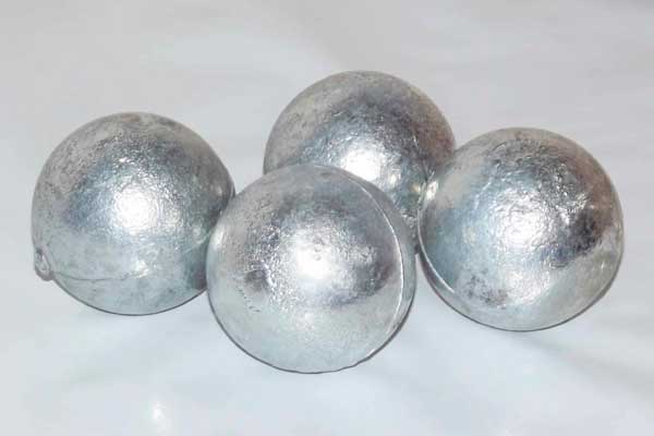 Ânodo em Bola de Zinco